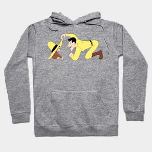 Curious George Man In The Yellow Hat 2 Hoodie